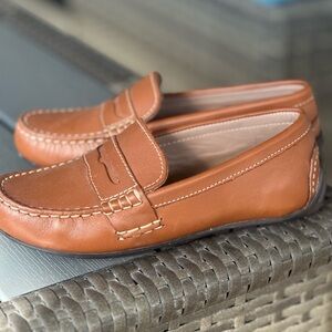 Lauren Ralph Lauren Brown Kids Dress Shoes